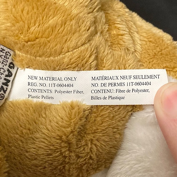 ⭐️ 2008 Ganz Retired Webkinz Kangaroo Plush No Code - Picture 13 of 16